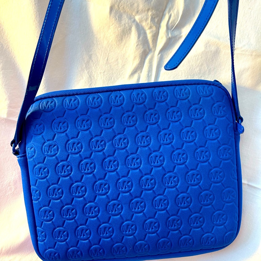MK Michael Kors iPad bag blue